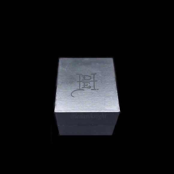 Ed Hardy Stainless Steel Eternity Skull Band Ring - Picture 12 of 13